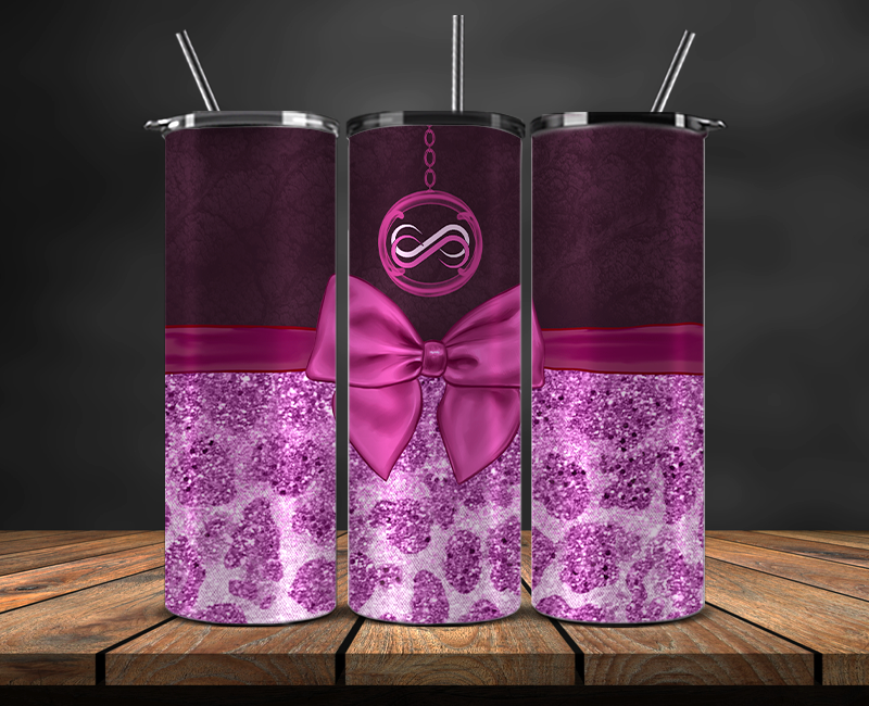 Fashion Style Tumbler Wrap , Luxury Logo Brand 121