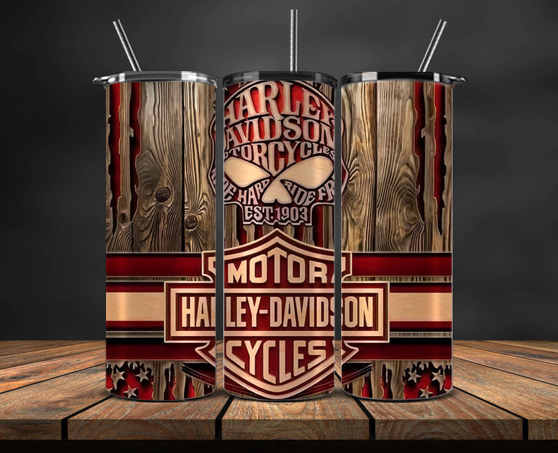 Harley Skinny Tumbler Png, Motor Harley Digital Tumbler Wrap, Harley Tumbler Wrap New 44