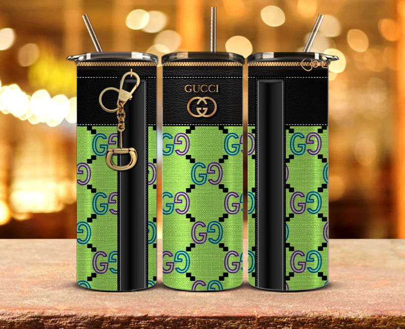 Gucci Tumbler Wrap, Gucci Tumbler Png, Gucci Logo,Luxury Logo Brand 49