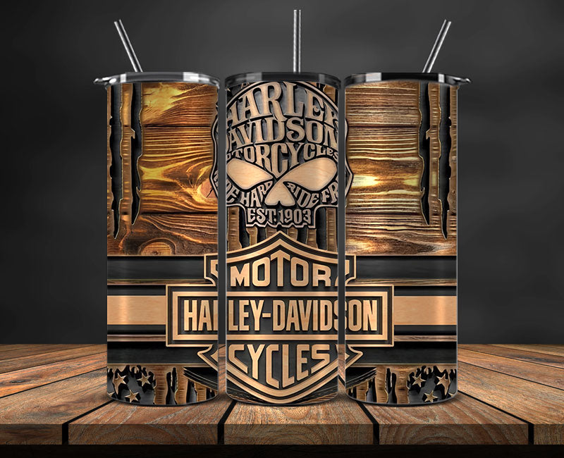 Harley Skinny Tumbler Png, Motor Harley Digital Tumbler Wrap, Harley Tumbler Wrap New 49