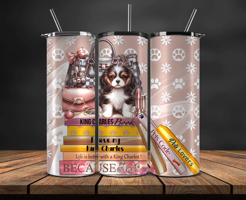 Fashion Style Tumbler Wrap , Luxury Logo Brand 84