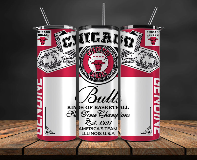 Chicago Bulls Tumbler Wrap, Basketball Design,NBA Teams,NBA Sports,Nba Tumbler Wrap,NBA DS-50