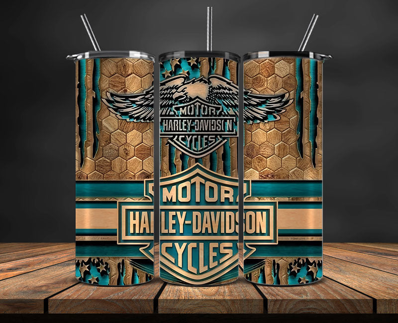 Harley Skinny Tumbler Png, Motor Harley Digital Tumbler Wrap, Harley Tumbler Wrap New 50