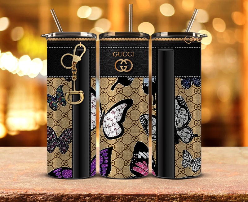 Gucci Tumbler Wrap, Gucci Tumbler Png, Gucci Logo,Luxury Logo Brand 51