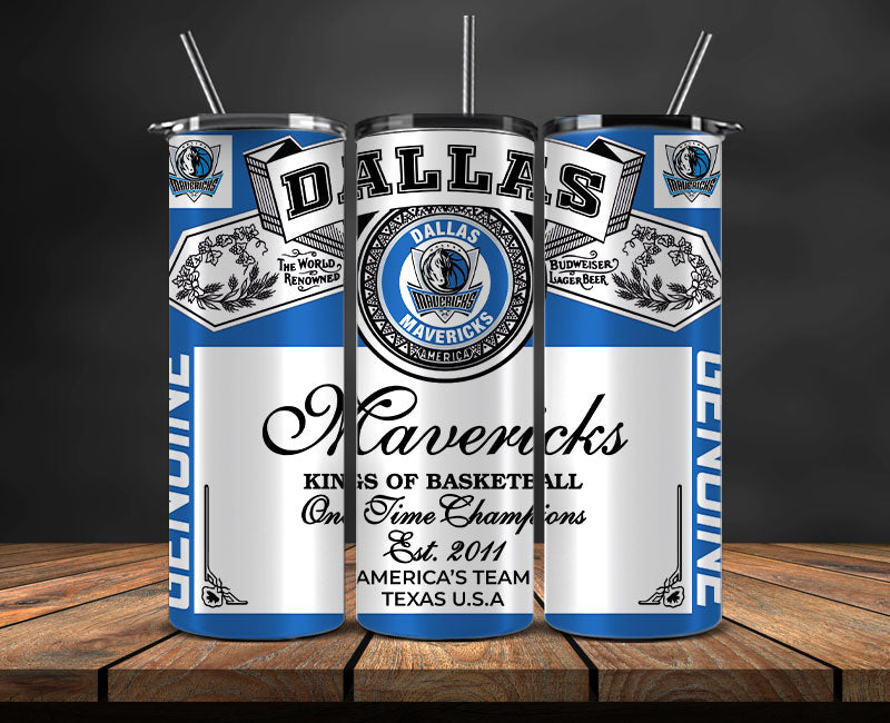 Dallas Mavericks Tumbler Wrap, Basketball Design,NBA Teams,NBA Sports,Nba Tumbler Wrap,NBA DS-53