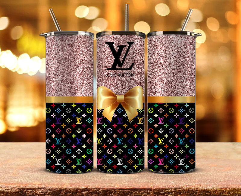 LV Tumbler Wrap, LV Tumbler Png, LV Logo,Luxury Logo Brand 57