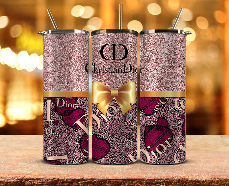 Dior Tumbler Wrap, Dior Tumbler Png, Dior Logo,Luxury Logo Brand 58
