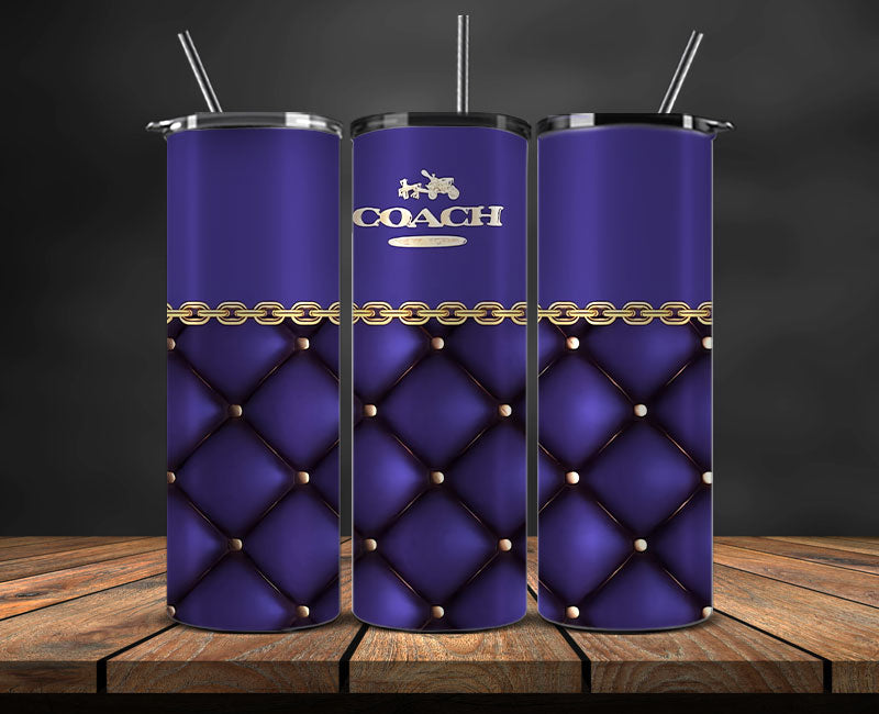 Coach Tumbler Wrap, Coach Tumbler Png, Coach Logo, Luxury Tumbler Wraps, Logo Fashion Design 58
