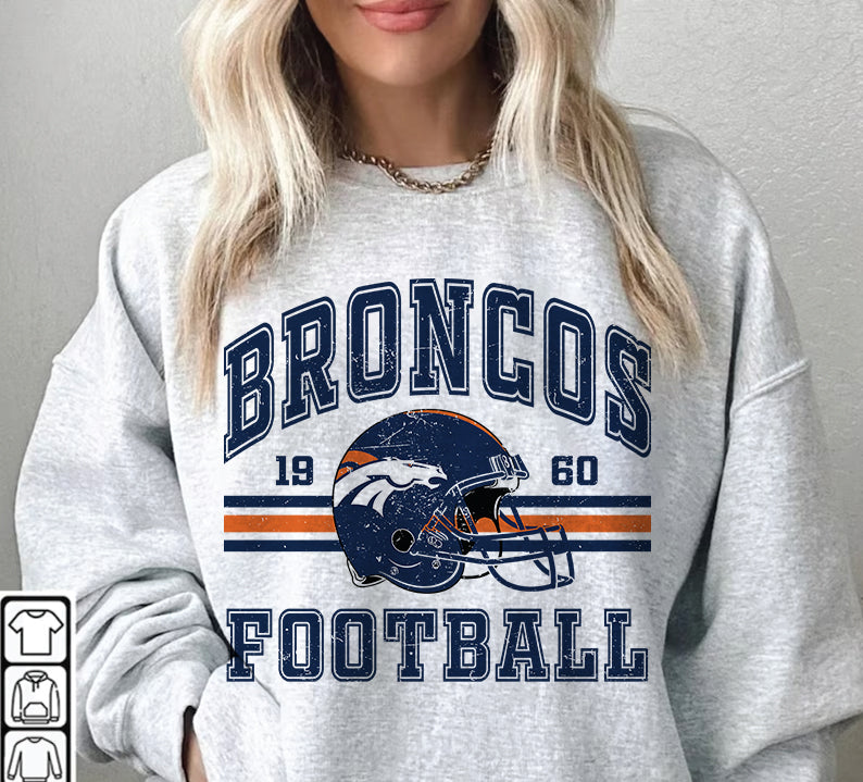 Denver Broncos Football Sweatshirt png , T-Shirt Png, NFL T-Shirt Design 05
