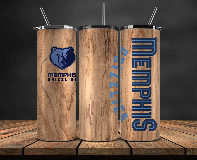 Memphis Grizzlies Tumbler Wrap, Basketball Design,NBA Teams,NBA Sports,Nba Tumbler Wrap,NBA DS-65
