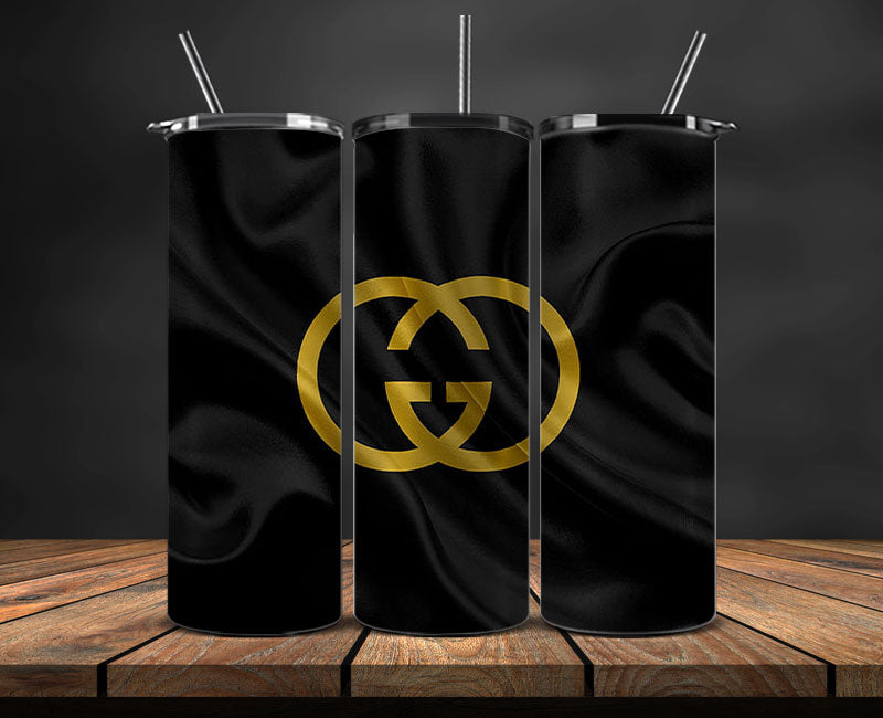 Gucci Tumbler Wrap, Gucci Tumbler Png, Gucci Logo, Luxury Tumbler Wraps, Logo Fashion Design 66