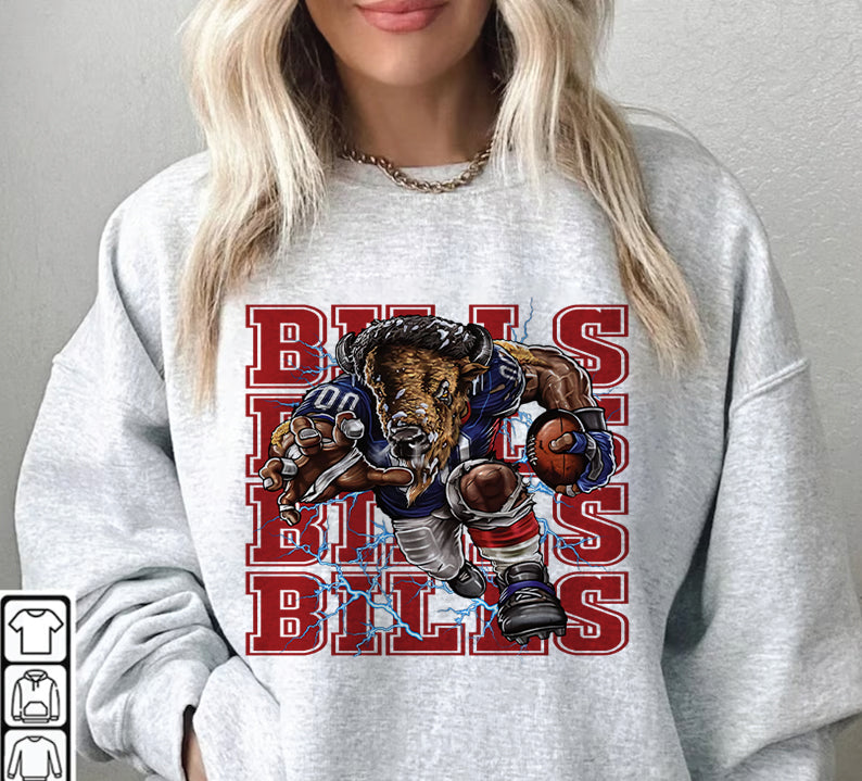 Buffalo Bills Football Sweatshirt png , T-Shirt Png, NFL T-Shirt Design 68
