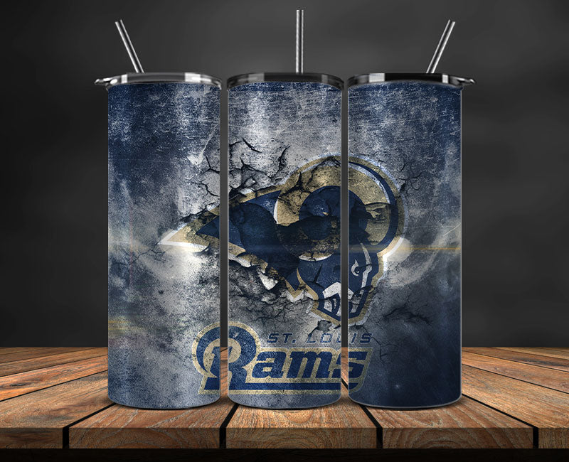 Los Angeles Rams Tumbler Wrap, Logo Tumbler Wrap DS-71