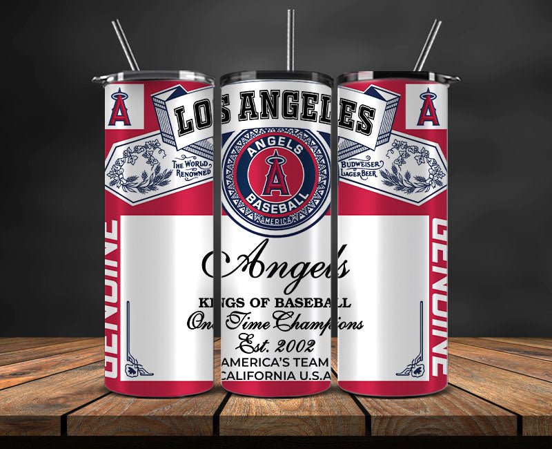 Los Angeles Angels Tumbler Wrap, MLB Tumbler Wrap New-72