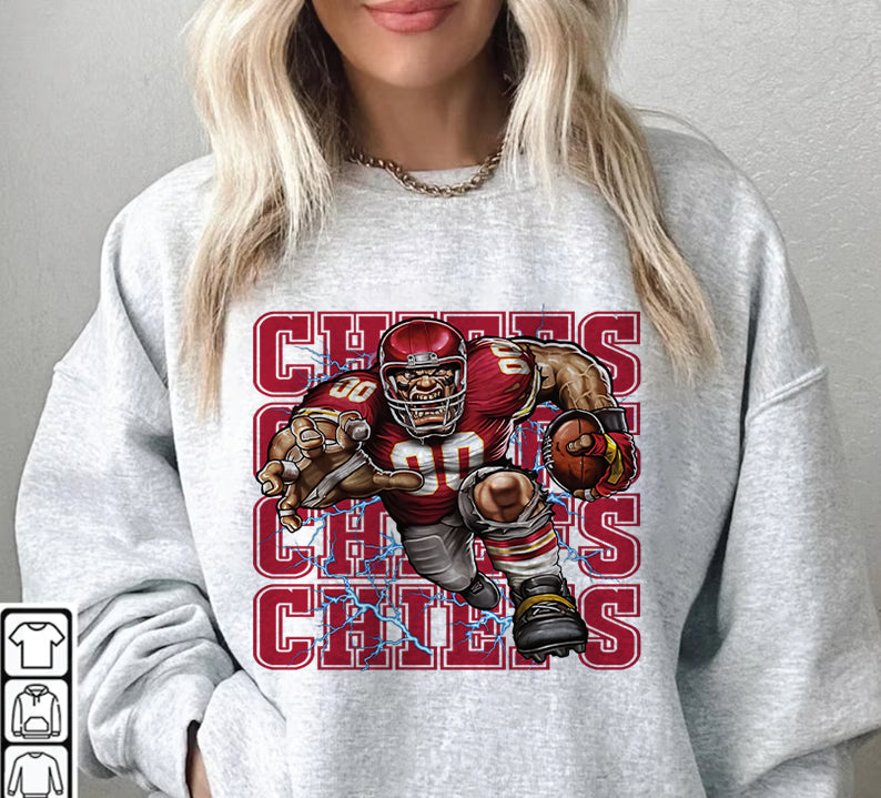 Kansas City Chiefs Football Sweatshirt png , T-Shirt Png, NFL T-Shirt Design 74
