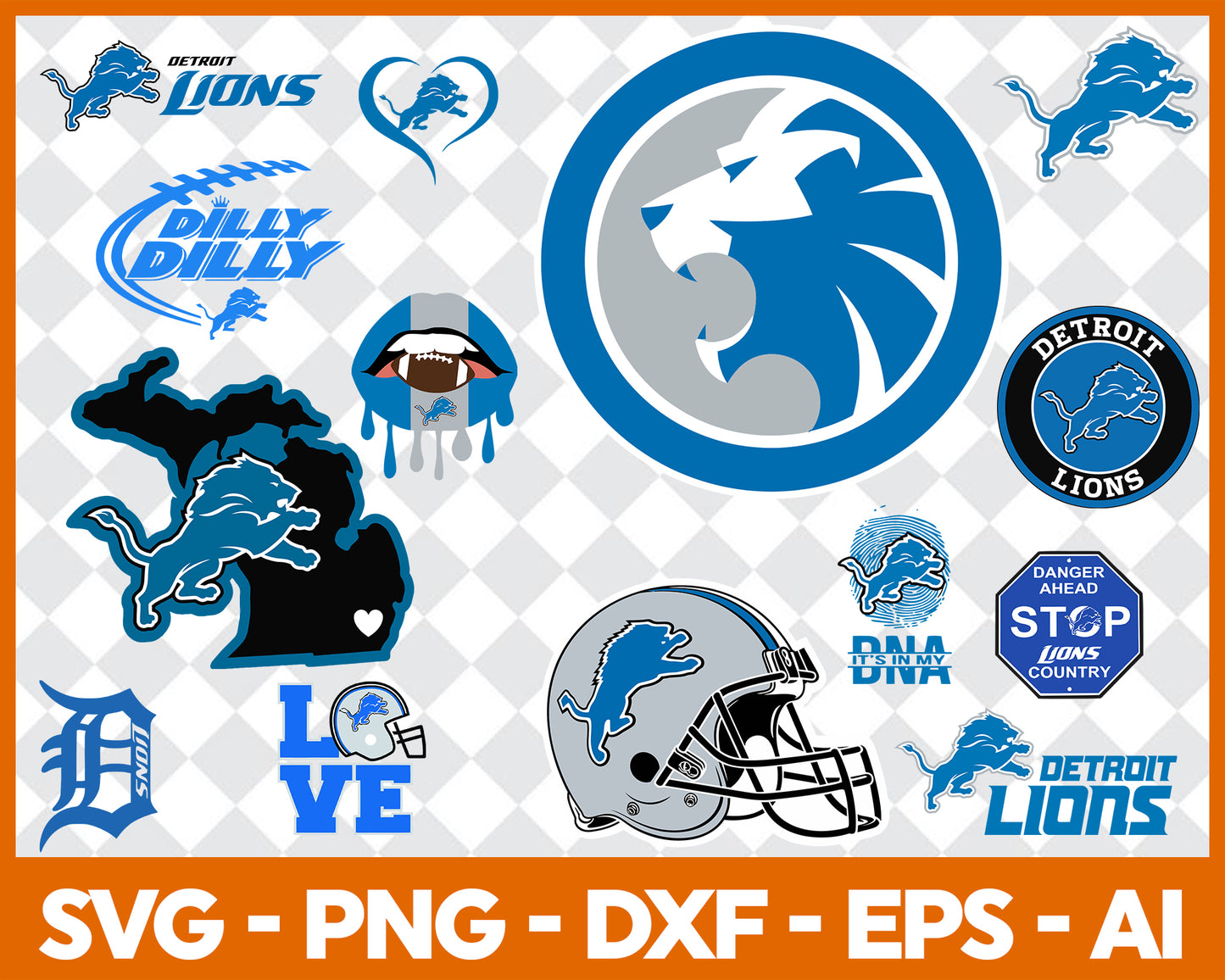 Detroit Lions Svg ,Football Team Svg 75
