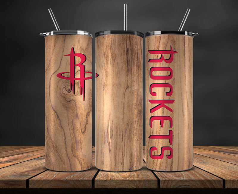 Houston Rockets Tumbler Wrap, Basketball Design,NBA Teams,NBA Sports,Nba Tumbler Wrap,NBA DS-77