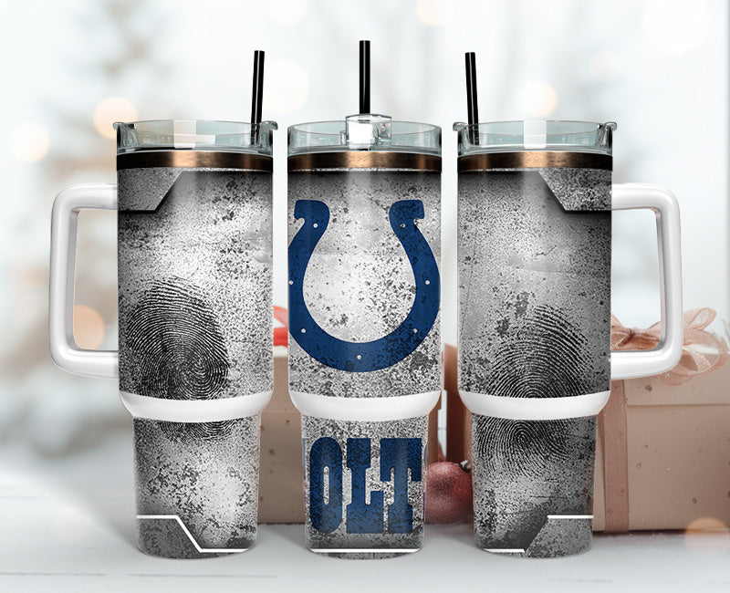 Indianapolis Colts Tumbler 40oz Png, 40oz Tumbler Skinny 78