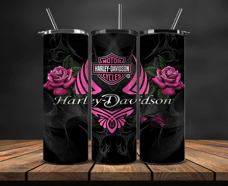 Harley Skinny Tumbler Png, Motor Harley Digital Tumbler Wrap, Harley Tumbler Wrap New 79