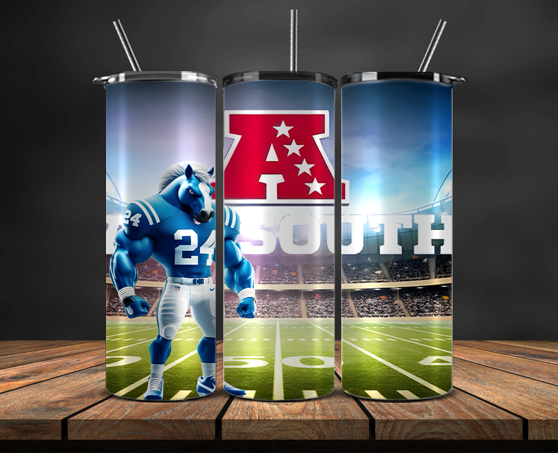 Indianapolis Colts Tumbler Wrap, NFL Trendy Tumbler 07