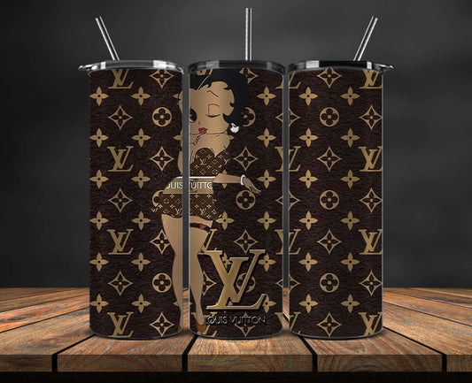LV  Tumbler Wrap, Lv Tumbler Png, Lv Logo , Luxury Tumbler Wraps, Logo Fashion  Design 07