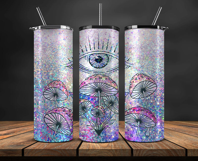 Mushrooms Tumbler Wrap,Mushroom Tumbler Png , Mushrooms 08