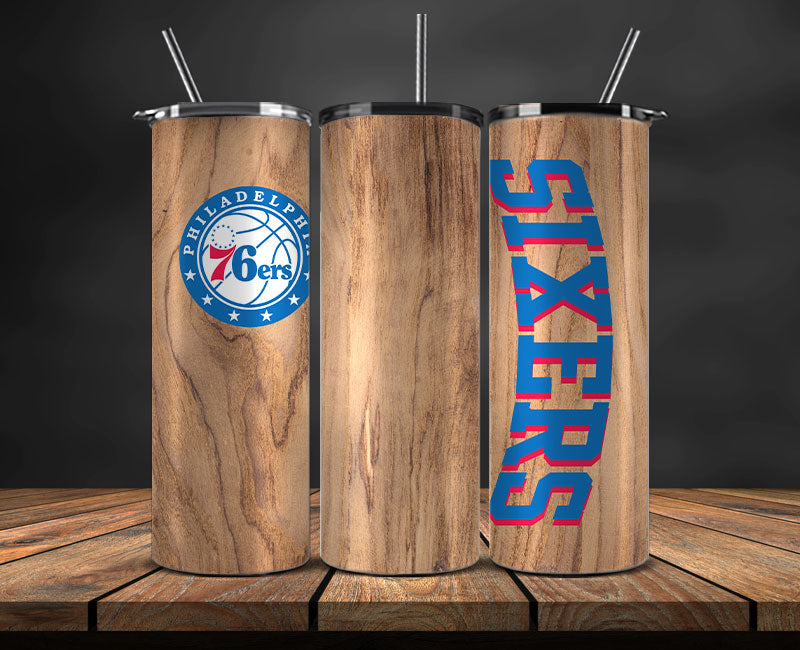 Philadelphia 76ers Tumbler Wrap, Basketball Design,NBA Teams,NBA Sports,Nba Tumbler Wrap,NBA DS-80
