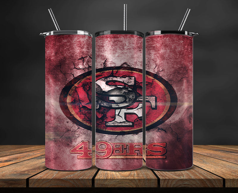 San Francisco 49ers Tumbler Wrap, Logo Tumbler Wrap DS-82