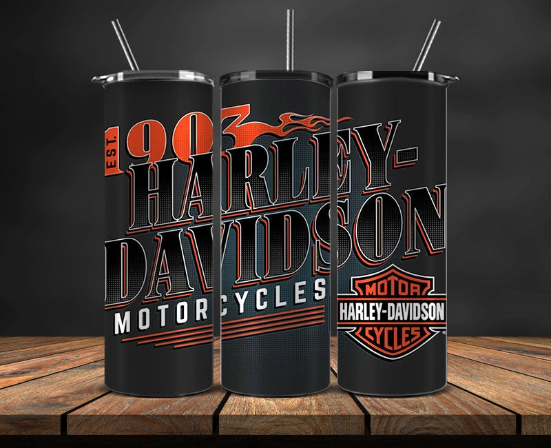 Harley Skinny Tumbler Png, Motor Harley Digital Tumbler Wrap, Harley Tumbler Wrap New 83