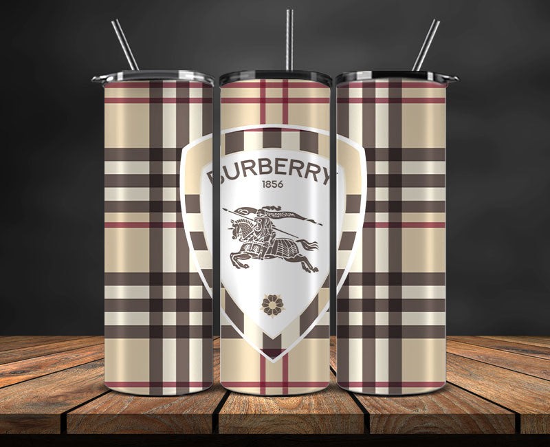 Burberry Tumbler Wrap, Burberry Tumbler PngLuxury Logo Fashion Png 83