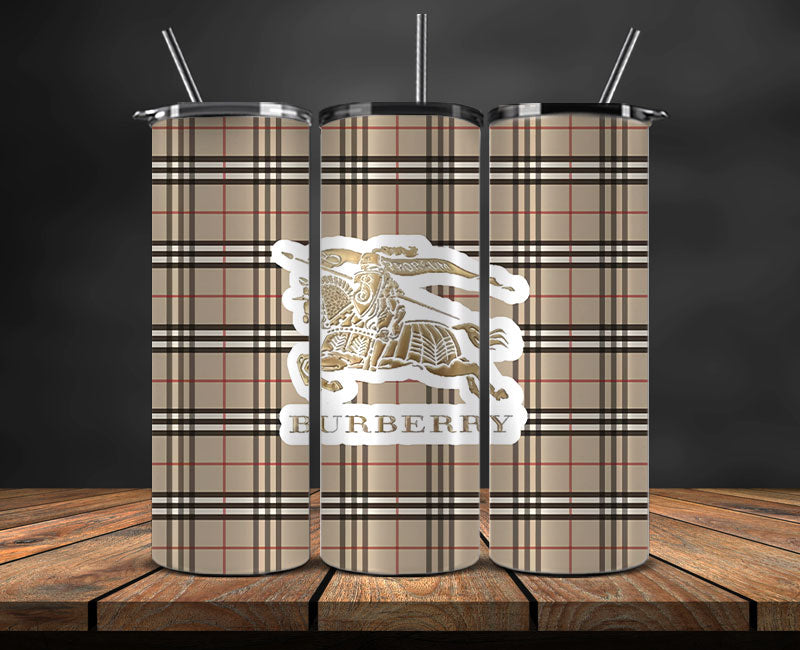 Burberry Tumbler Wrap, Burberry Tumbler PngLuxury Logo Fashion Png 85