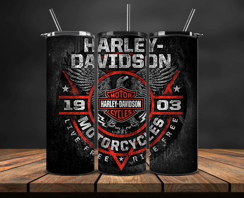 Harley Skinny Tumbler Png, Motor Harley Digital Tumbler Wrap, Harley Tumbler Wrap New 85