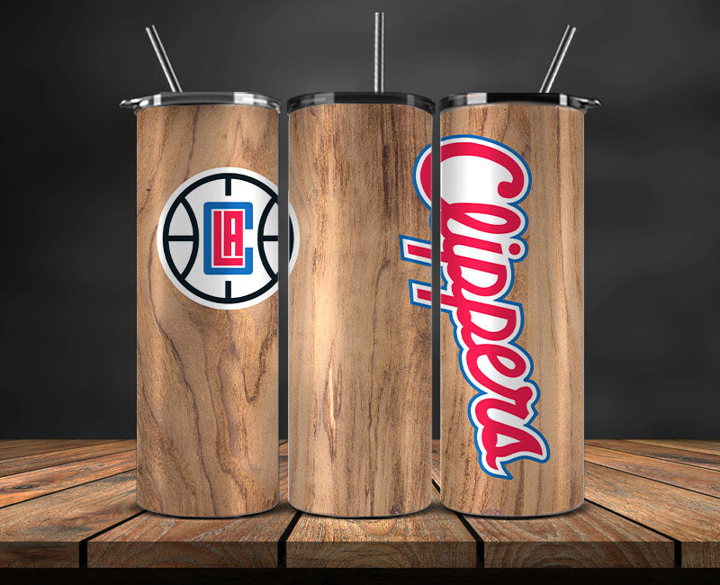 LA Clippers Tumbler Wrap, Basketball Design,NBA Teams,NBA Sports,Nba Tumbler Wrap,NBA DS-87