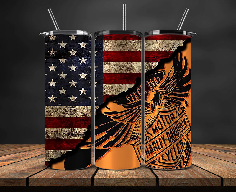 Harley Skinny Tumbler Png, Motor Harley Digital Tumbler Wrap, Harley Tumbler Wrap New 89