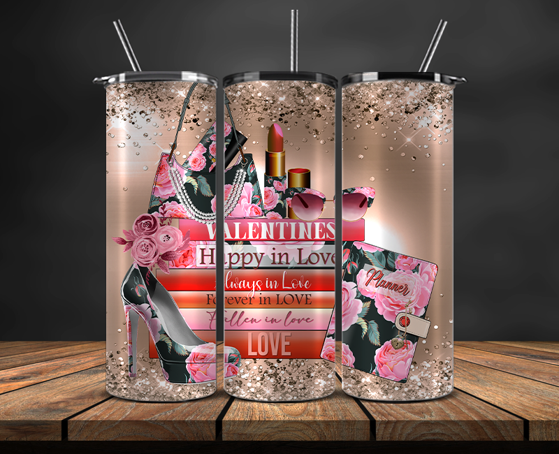 Fashion Style Tumbler Wrap , Luxury Logo Brand 88