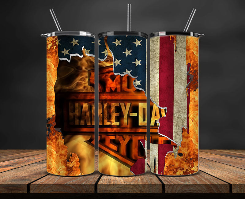 Harley Skinny Tumbler Png, Motor Harley Digital Tumbler Wrap, Harley Tumbler Wrap New 90