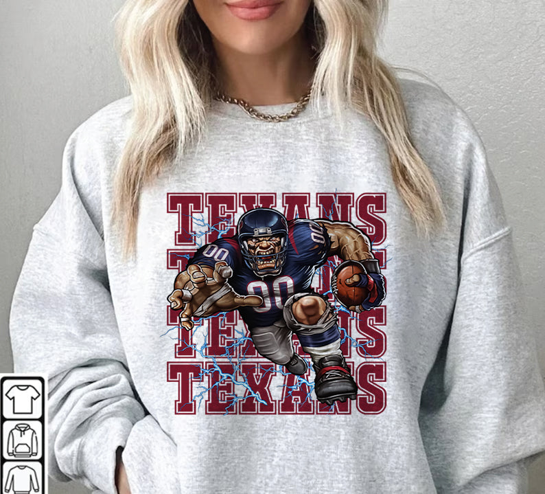 Houston Texans Football Sweatshirt png , T-Shirt Png, NFL T-Shirt Design 93