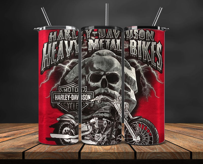Harley Skinny Tumbler Png, Motor Harley Digital Tumbler Wrap, Harley Tumbler Wrap New 93