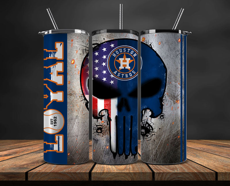 Houston Astros Tumbler Wrap, MLB Tumbler Wrap New 93