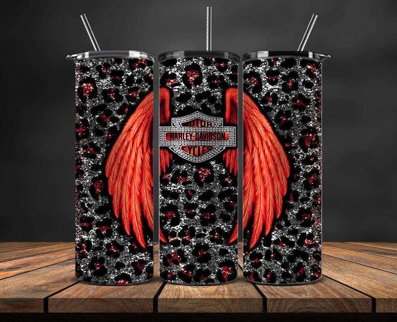 Harley Skinny Tumbler Png, Motor Harley Digital Tumbler Wrap, Harley Tumbler Wrap New 98