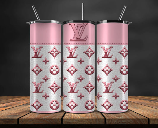 LV Tumbler Wrap, LV Tumbler Png ,Luxury Logo Fashion Png 99