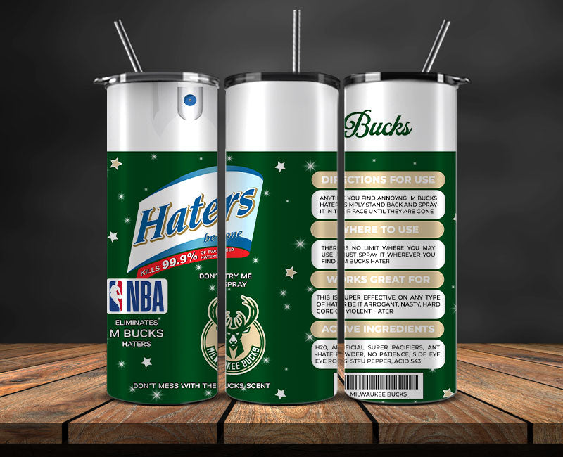 Milwaukee Bucks Tumbler Wrap, Basketball Design,NBA Teams,NBA Sports,Nba Tumbler Wrap,NBA DS-99