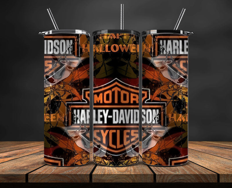 Harley Skinny Tumbler Png, Motor Harley Digital Tumbler Wrap, Harley Tumbler Wrap New 09
