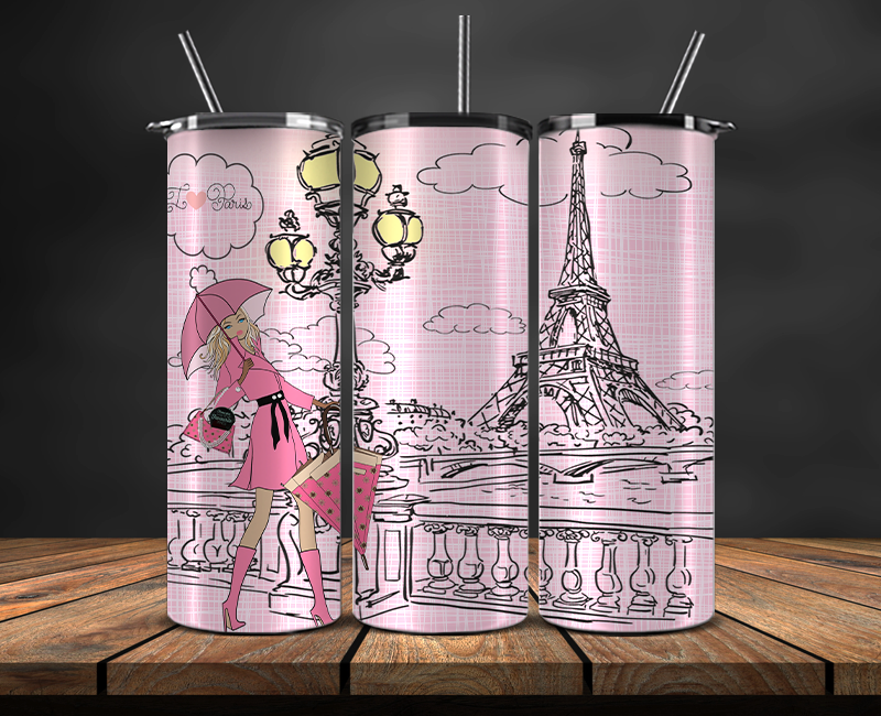 Fashion Style Tumbler Wrap , Luxury Logo Brand 89