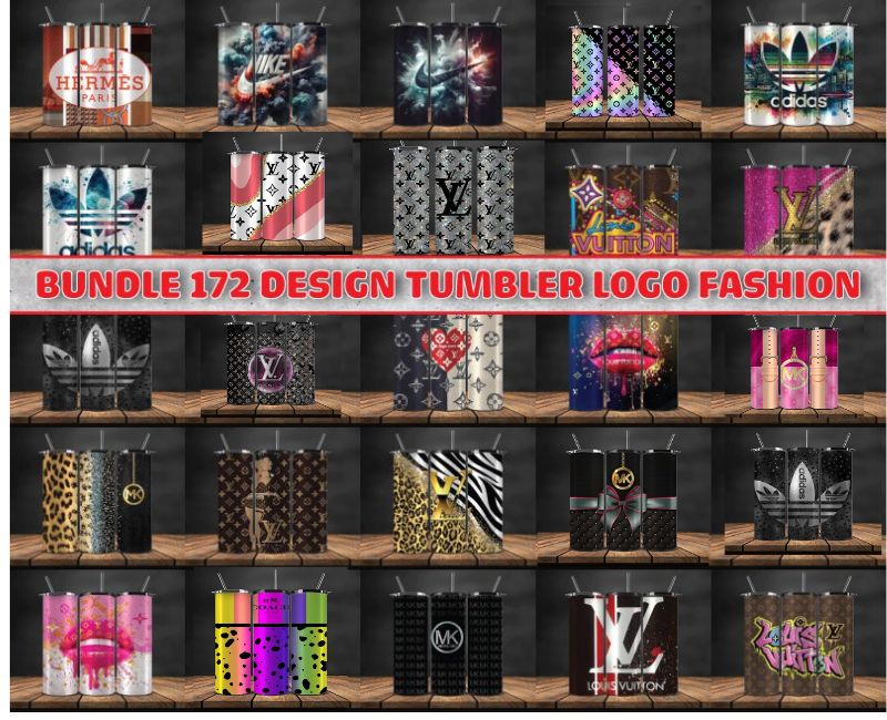 Bundle 172 Design Luxury Tumbler Wraps , Tumbler Wrap Bundle Designs 173