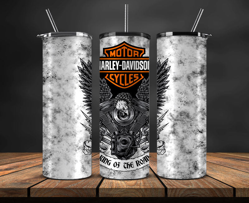 Harley Skinny Tumbler Png, Motor Harley Digital Tumbler Wrap, Harley Tumbler Wrap 10