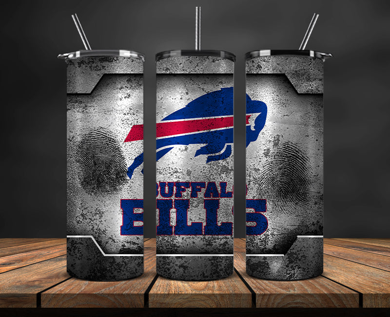 Buffalo Bills Tumbler, Bills Logo Tumbler,NFL Season 2025, Design 131