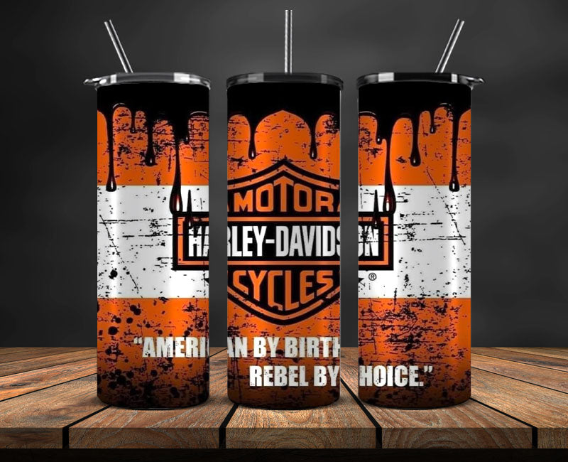 Harley Skinny Tumbler Png, Motor Harley Digital Tumbler Wrap, Harley Tumbler Wrap 13