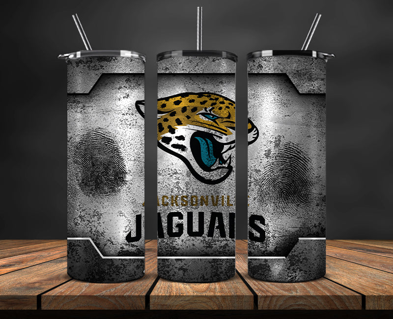 Jacksonville Jaguars Tumbler, Jaguars Logo Tumbler,NFL Season 2025, Design 144