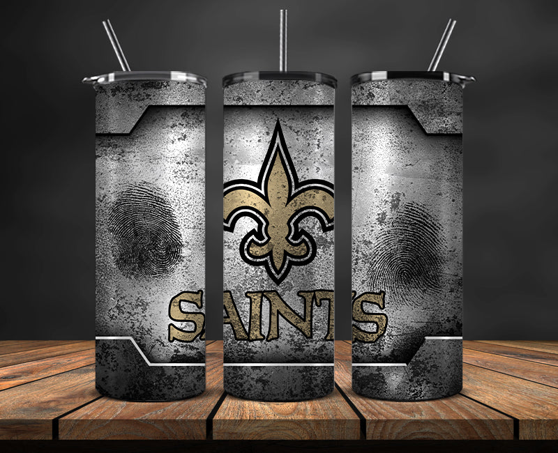 New Orleans Saints Tumbler, Saints Logo Tumbler,NFL Season 2025, Design 153